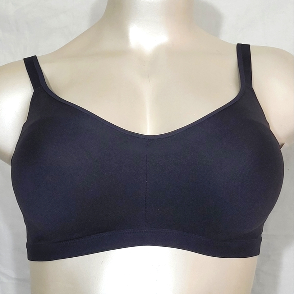 Warner's RM3911A Easy Does It Wirefree Wire Free Contour Bra Black